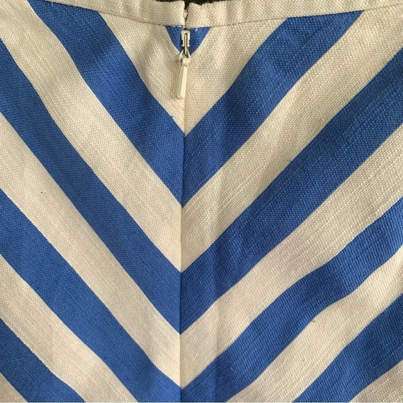 Talbots Skirt Chevron Stripe A Line Women’s Size 8 - Picture 4 of 6